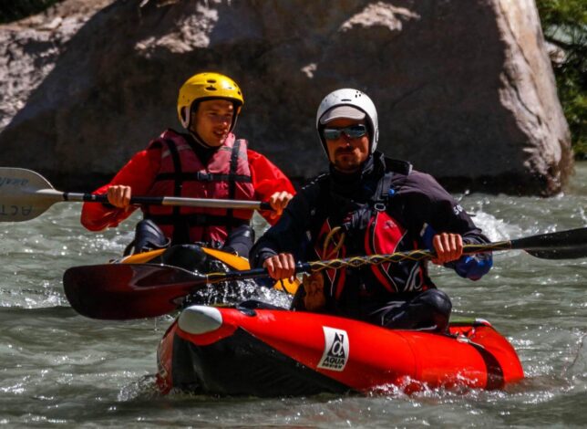 Descente en kayak