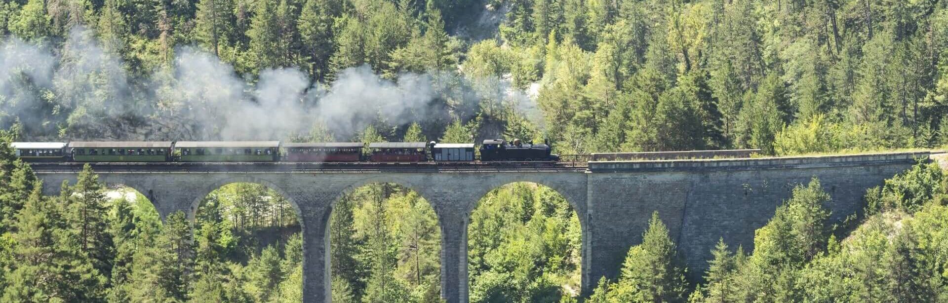 Trajet du train a vapeur