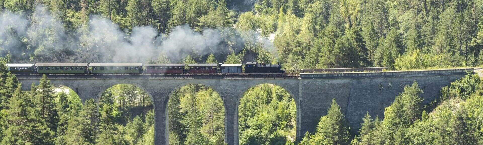 Trajet du train a vapeur