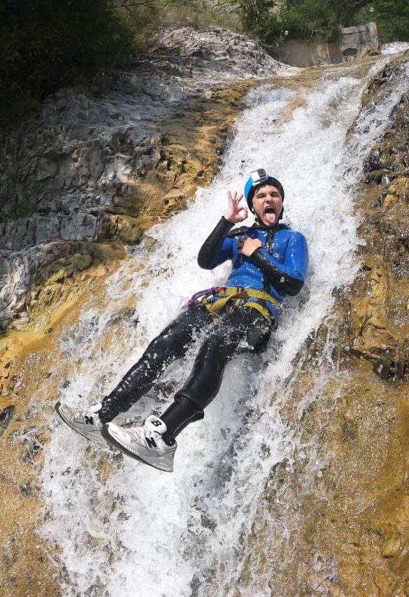 Sensations fortes, le canyoning est l'activité idéale