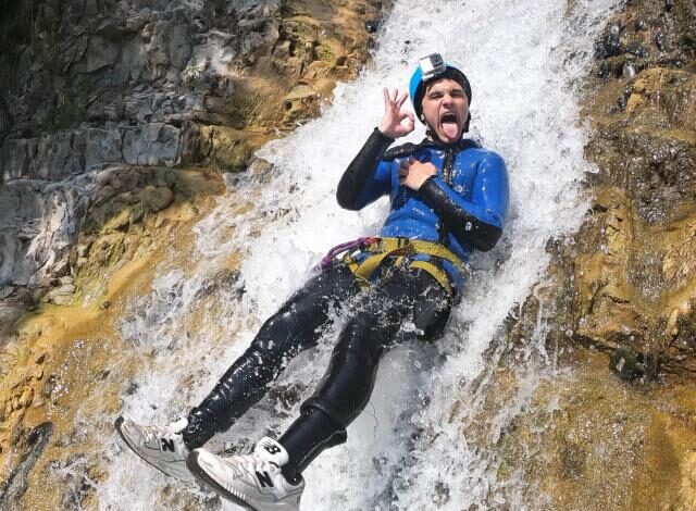 Sensations fortes, le canyoning est l'activité idéale