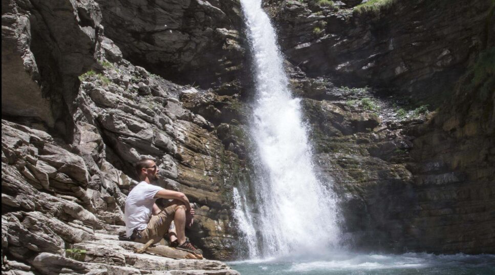 La cascade de la Lance,un décor enchanteur