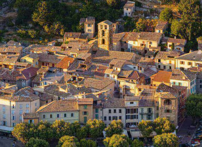 Castellane porte des Gorges du Verdon