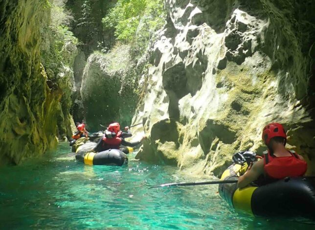 Explorez le Verdon secret en packraft