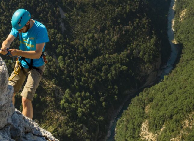 Voies d'escalade