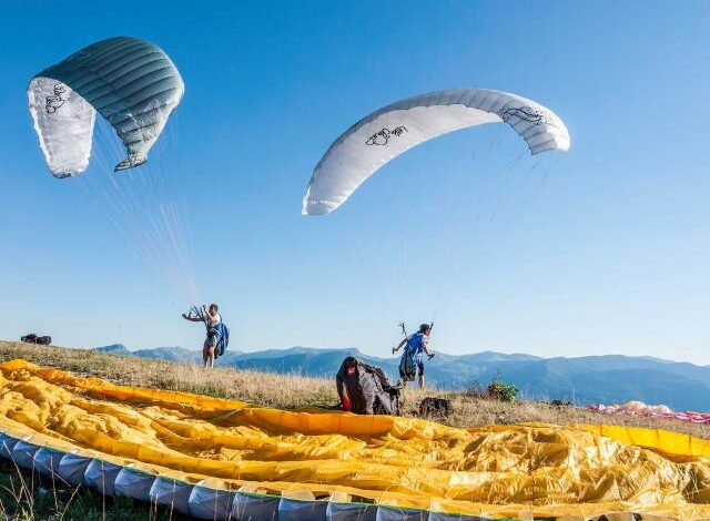 Les stages de parapente