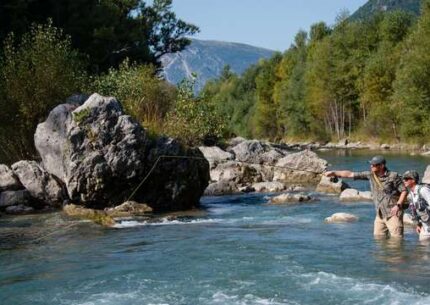La pêche au verdon