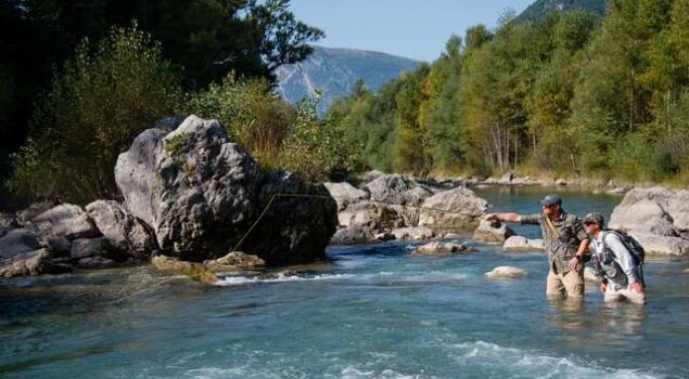 La pêche au verdon