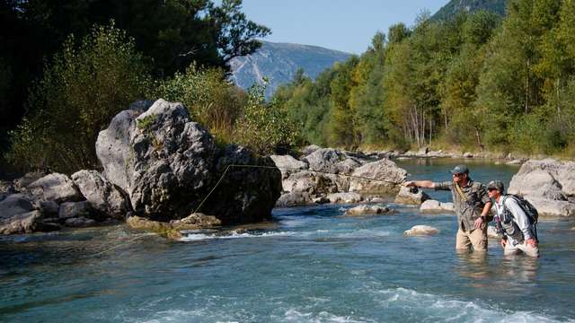 La pêche au verdon