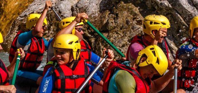 Descente en rafting