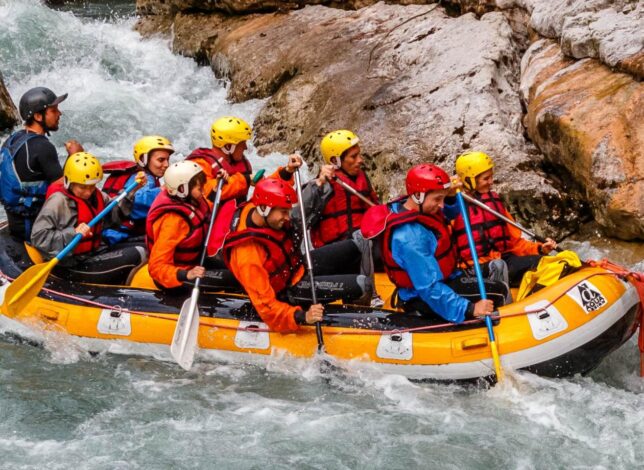 Rafting dans les Gorges du Verdon