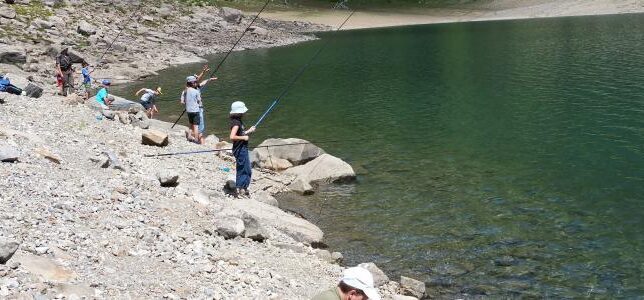 Pêche au Lac d'Allos