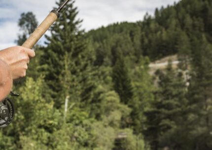 Pêcheur dans les plus beaux coins