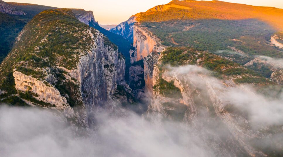 Vue de la Route des crêtes du Verdon
