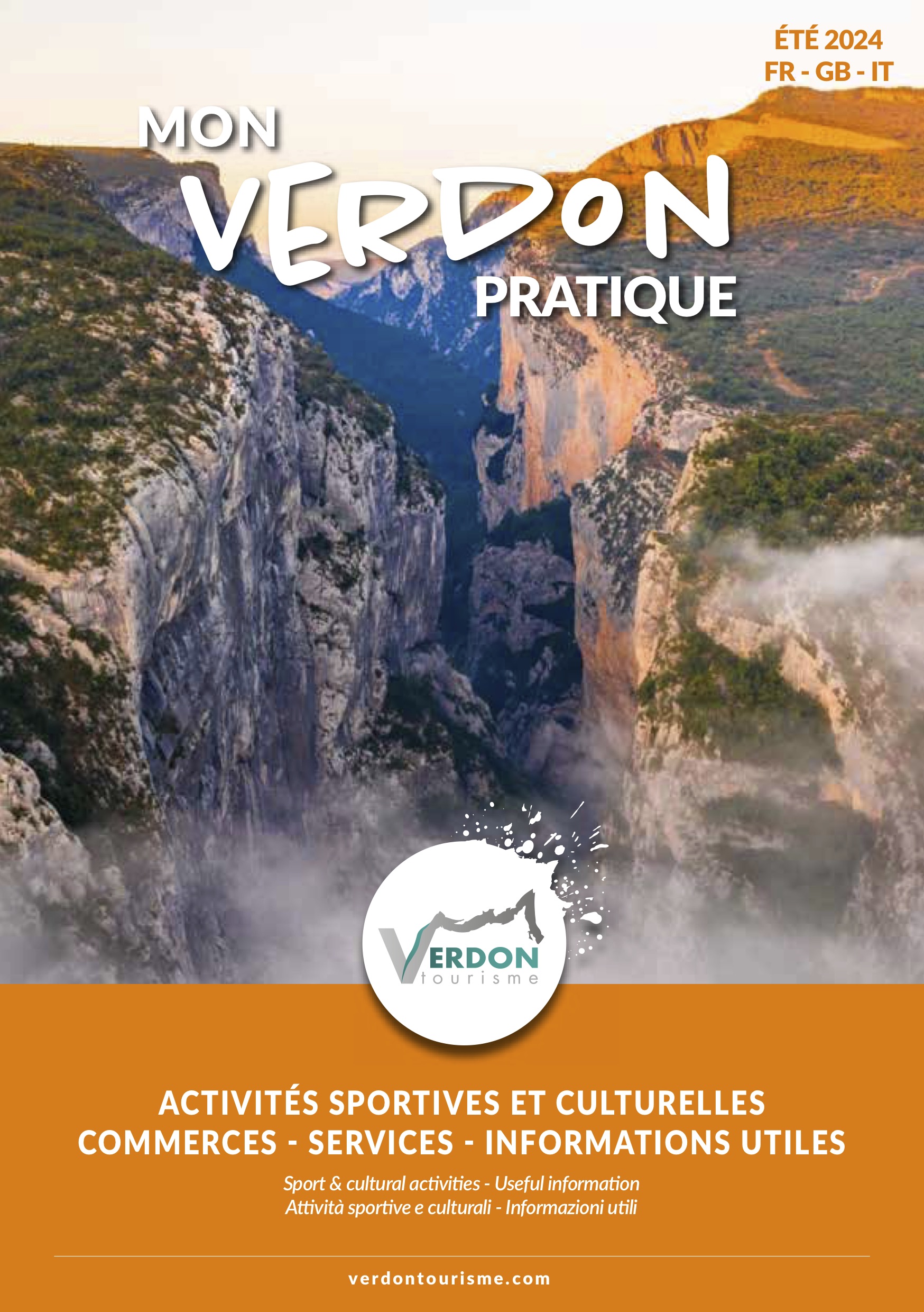 practical guide to the verdon region brochure