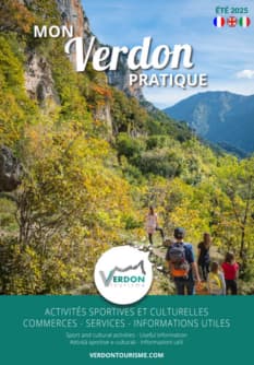 Guide pratique Verdon Tourisme 2025