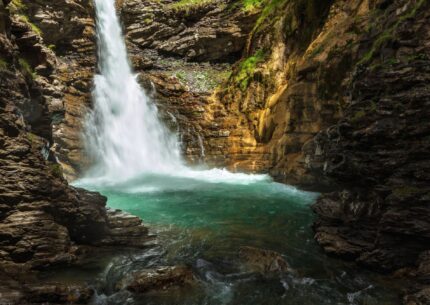 Cascade de la Lance dans le Haut-Verdon, Colmars-les-Alpes