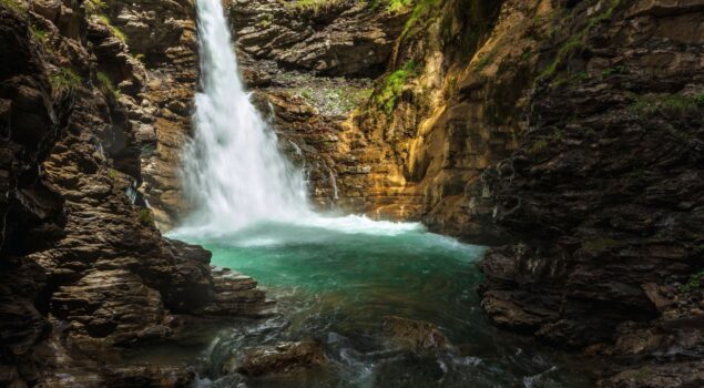 Cascade de la Lance dans le Haut-Verdon, Colmars-les-Alpes