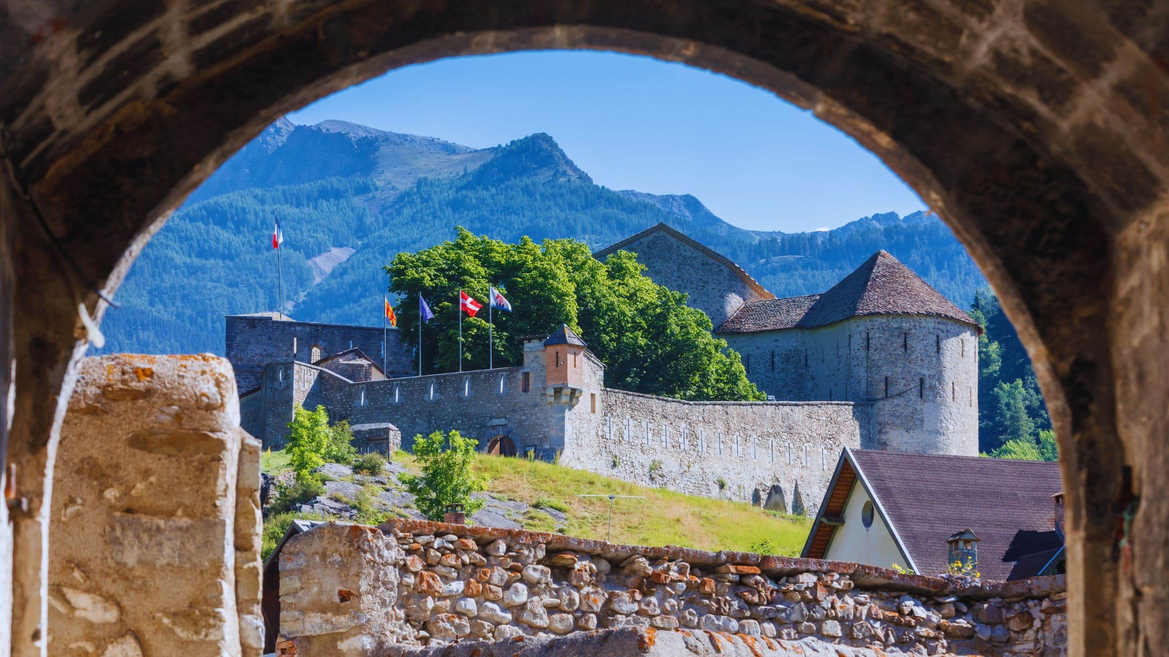 Colmars-les-Alpes – Fort de Savoie depuis les remparts