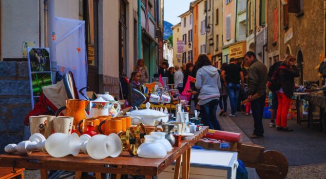 Cards - Foire_aux_puces dans le Verdon