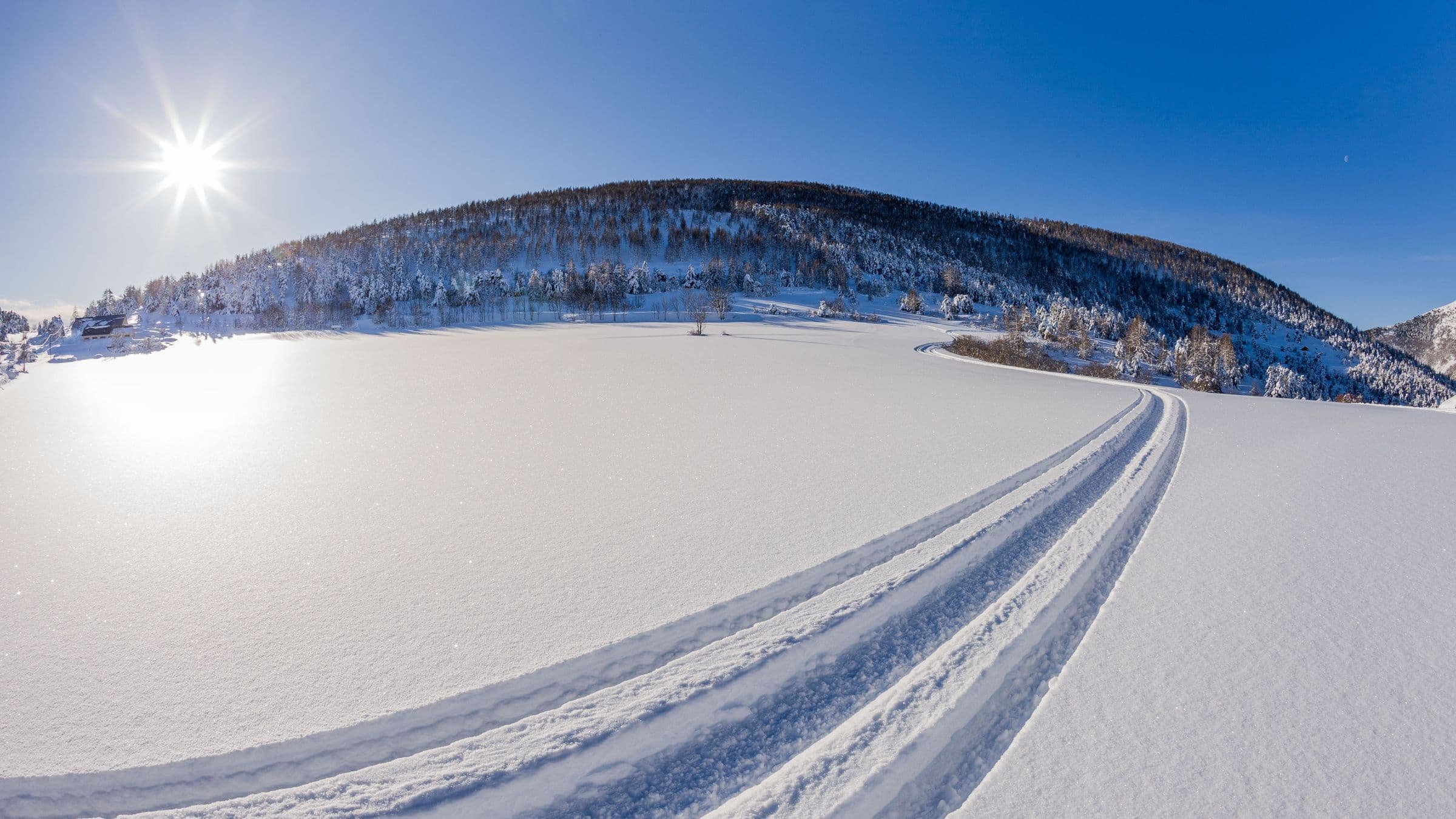 Le Verdon au fil des saisons — Hiver enneigé