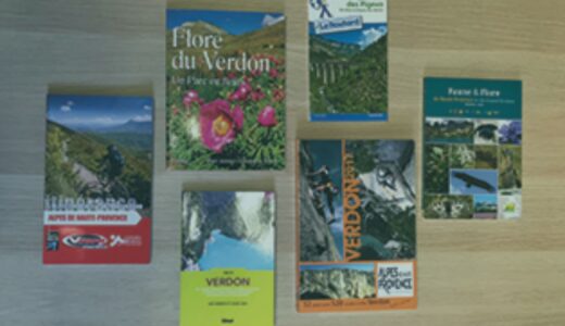 Images de flyers et brochure de l'office du tourisme du Verdon
