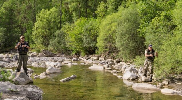 Cards - Pêche dans le Verdon