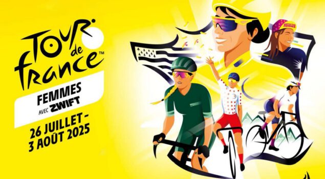 Affiche officiel du tour de france femme