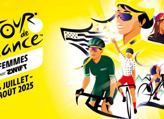 Affiche officiel du tour de france femme