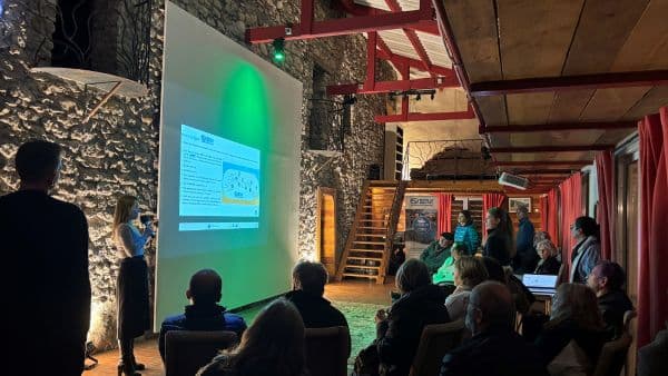 Présentation lors des Afterworks de l'office du tourisme Verdon Tourisme